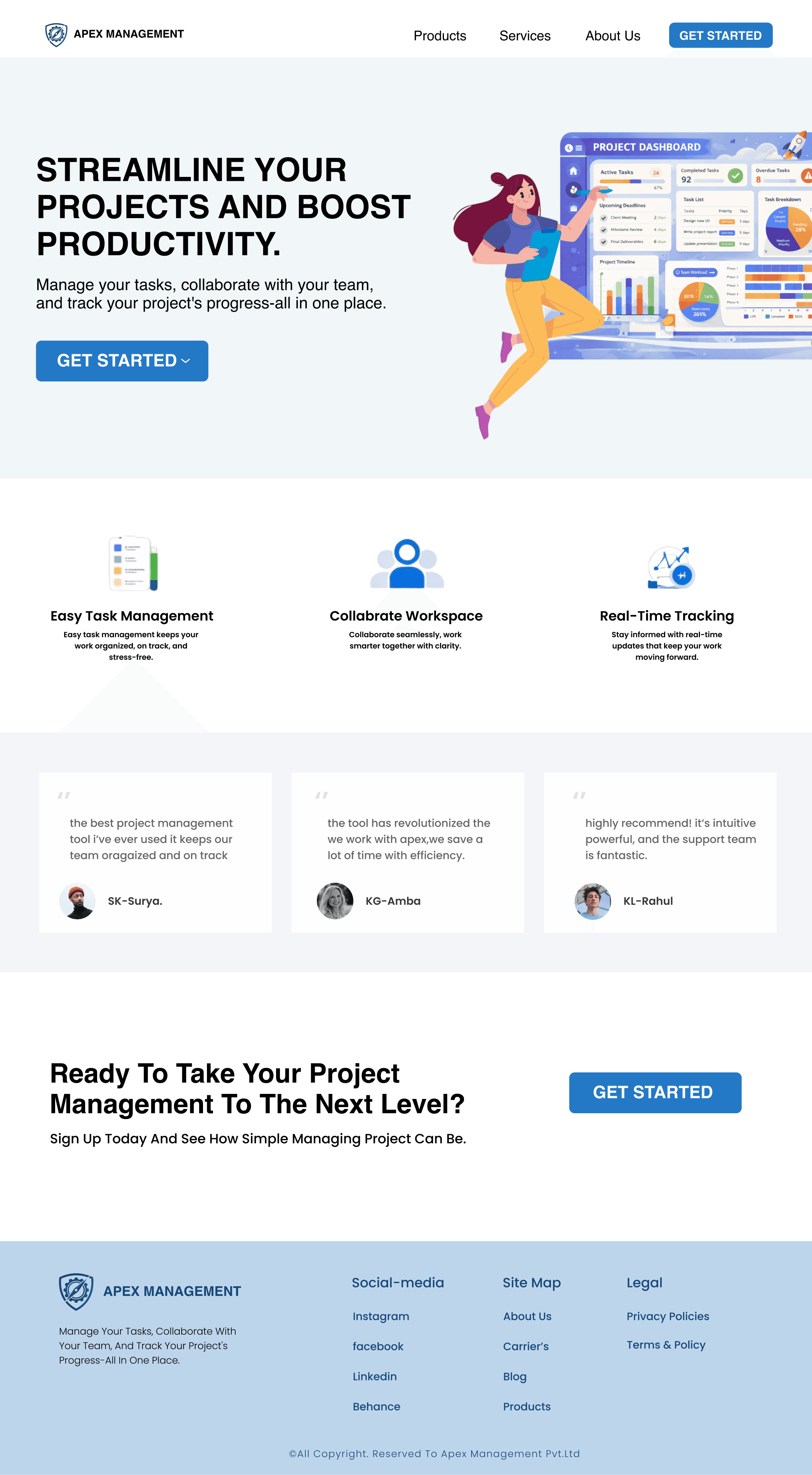 Apex E-commerce Platform Web Development by QuickCreative